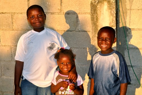 Webert's niece and nephews: Tong, Pieusla and Mand